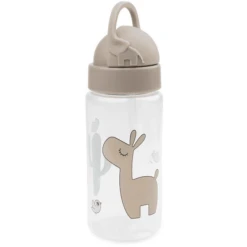 Done By Deer ™ Drinkfles Met Rietje Lalee Sand