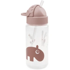 Done By Deer ™ Drinkfles Met Rietje Ozzo Roze -Kleintje Luxe done by deer drinkfles met rietje ozzo roze a340601 2