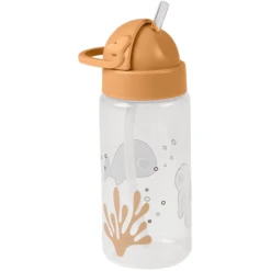 Done By Deer ™ Drinkfles Met Rietje Zee Friends In Mosterdgeel/grijs -Kleintje Luxe done by deer drinkfles met rietje zee friends in mosterdgeel grijs a309020 1