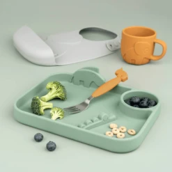 Done By Deer ™ Easy Grip Bestek Hert Friends Mosterdgeel -Kleintje Luxe done by deer easy grip bestek hert friends mosterdgeel a341314 3