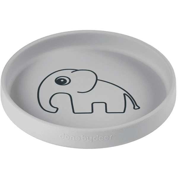 Done By Deer ™ Kinderbordje Elphee Grijs Van De 6e Maand 4 Done By Deer ™ Kinderbordje Elphee Grijs Van De 6e Maand - Afbeelding 4