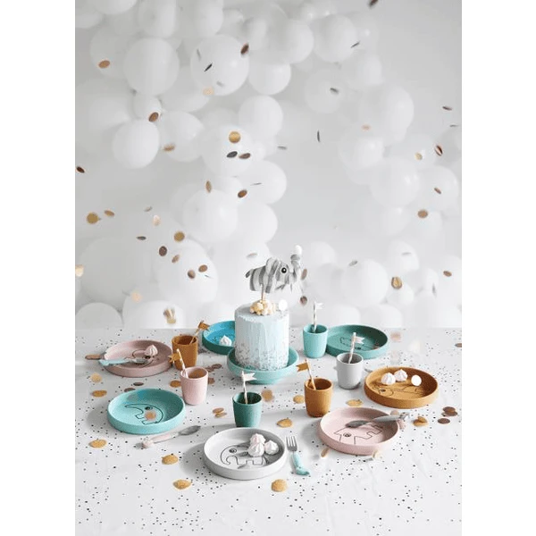 Done By Deer ™ Kinderbordje Elphee Grijs Van De 6e Maand 5 Done By Deer ™ Kinderbordje Elphee Grijs Van De 6e Maand - Afbeelding 5