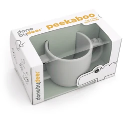 Done By Deer ™ Peekaboo Mok Croco In Grijs -Kleintje Luxe done by deer peekaboo mok croco in grijs a309438 3