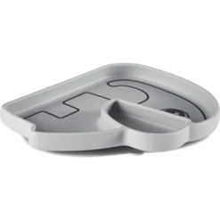 Done By Deer ™ Plate Stick & Stay Grijs Vanaf De 6e Maand -Kleintje Luxe done by deer plate stick amp stay grijs vanaf de 6e maand a281439 2