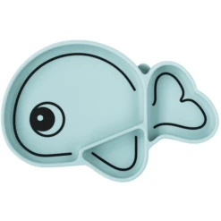 Done By Deer ™ Plate Stick & Stay Wally In Blauw -Kleintje Luxe done by deer plate stick amp stay wally in blauw a309033 3