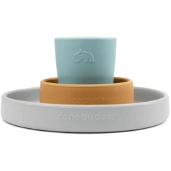 Done By Deer ™ Servies Elphee Kleurenmix, Silicone -Kleintje Luxe done by deer servies elphee kleurenmix silicone a341408 2