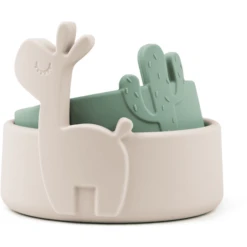 Done By Deer ™ Silicone Bowl 2 Pack Lalee Sand / Groen