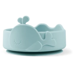 Done By Deer ™ Siliconen Kom En Babylepel Stick & Stay Wally Blauw -Kleintje Luxe done by deer siliconen kom en babylepel stick amp stay wally blauw a411934 4