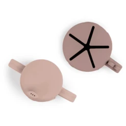 Done By Deer ™ Snack & Drink Beker Peekaboo Set Hert Friends Roze -Kleintje Luxe done by deer snack amp drink beker peekaboo set hert friends roze a341318 3