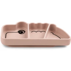 Done By Deer ™ Stick & Stay Roze Snackbordje Vanaf 6 Maanden Oud -Kleintje Luxe done by deer stick amp stay roze snackbordje vanaf 6 maanden oud a411442 4