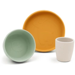 Done By Deer ™ Stick & Stay Serviesset Lalee Kleurenmix -Kleintje Luxe done by deer stick amp stay serviesset lalee kleurenmix a341418 2