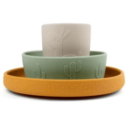 Done By Deer ™ Stick & Stay Serviesset Lalee Kleurenmix