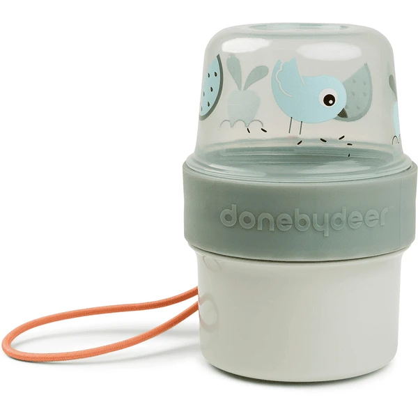 Done By Deer ™ Voedselcontainer To Go 2-weg S Birdee, Groen 1 Done By Deer ™ Voedselcontainer To Go 2-weg S Birdee, Groen