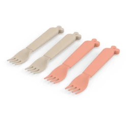 Done By Deer ™ Vorkenset Kiddish 4-pack Raffi Sand /Coral 7 Done By Deer ™ Vorkenset Kiddish 4-pack Raffi Sand /Coral -Kleintje Luxe done by deer vorkenset kiddish 4 pack raffi sand coral a341401 2