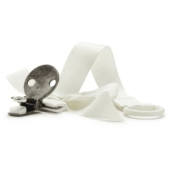 Elodie Fopspeenband, Vanille White -Kleintje Luxe elodie fopspeenband vanille white a372110 3