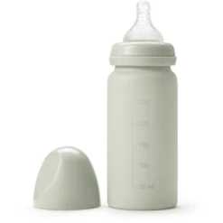 Elodie Glazen Babyfles 250 Ml, Mineraal Green -Kleintje Luxe elodie glazen babyfles 250 ml mineraal green a372179 2