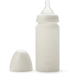 Elodie Glazen Babyfles 250 Ml, Vanille White -Kleintje Luxe elodie glazen babyfles 250 ml vanille white a372187 2