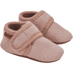 EN FANT Baby Wollen Pantoffels Schors