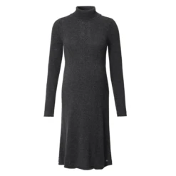 ESPRIT Moederschapsjurk Met Lange Mouwen Asfalt Grijs Melange -Kleintje Luxe esprit moederschapsjurk met lange mouwen asfalt grijs melange a224303 3