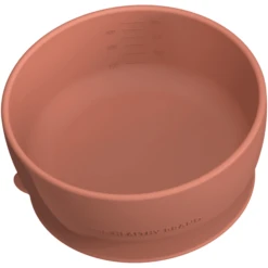 Everyday Baby Eetkom Met Zuignap Siliconen, Nature Rood -Kleintje Luxe everyday baby eetkom met zuignap siliconen nature rood a344042 3