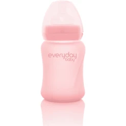 Everyday® Baby Glazen Babyfles Healthy+ 150 Ml, Roze