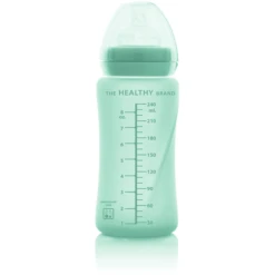 Everyday® Baby Glazen Babyfles Healthy+ 240 Ml, Mint Green 7 Everyday® Baby Glazen Babyfles Healthy+ 240 Ml, Mint Green -Kleintje Luxe everyday baby glazen babyfles healthy 240 ml mint green a343981 2