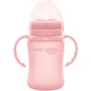 Everyday Baby Glazen Babyfles Heathy+ Sippy Cup, 150 Ml In Roze