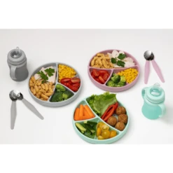 Everyday Baby Roestvrijstalen Bestek Met Siliconen Handvat, 2 St. In Mint Green -Kleintje Luxe everyday baby roestvrijstalen bestek met siliconen handvat 2 st in mint green a315117 4