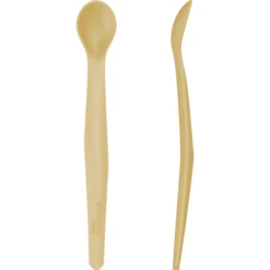 Everyday Baby Siliconen Lepel 2 Stuks, Zacht Yellow -Kleintje Luxe everyday baby siliconen lepel 2 stuks zacht yellow a344131 4
