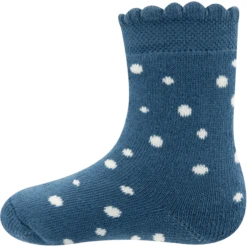 Ewers Baby Sokken 4-Pack Thermo Dots/Ringlets Roze-Blauw -Kleintje Luxe ewers baby sokken 4 pack thermo dots ringlets roze blauw a411917 3