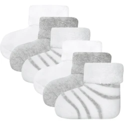 Ewers Baby Sokken 6-pack Gestreept/uni