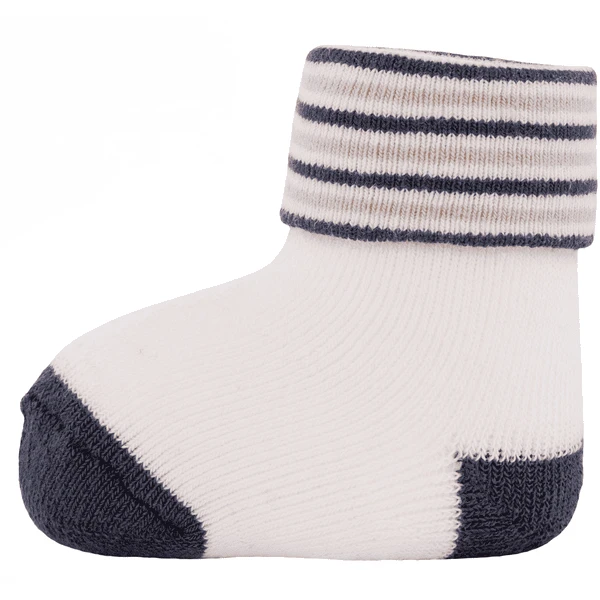 Ewers Baby Sokken 6 Pak Fawn/stippen Inkt/latte 2 Ewers Baby Sokken 6 Pak Fawn/stippen Inkt/latte - Afbeelding 2
