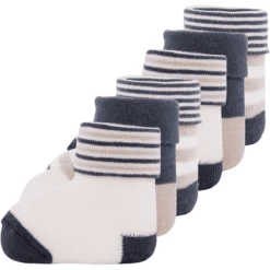 Ewers Baby Sokken 6 Pak Fawn/stippen Inkt/latte 9 Ewers Baby Sokken 6 Pak Fawn/stippen Inkt/latte -Kleintje Luxe ewers baby sokken 6 pak fawn stippen inkt latte a392471 4