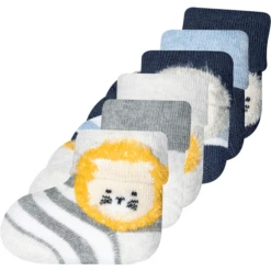 Ewers Baby Sokken 6 Pak Leeuw
