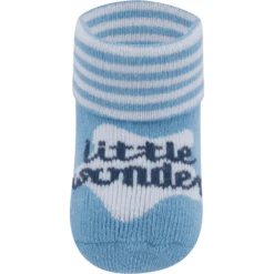 Ewers Eerste Keer Sokken 4-pack Little Wonder Blauw -Kleintje Luxe ewers eerste keer sokken 4 pack little wonder blauw a407996 4