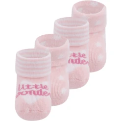 Ewers Eerste Keer Sokken 4-pack Little Wonder Roze 8 Ewers Eerste Keer Sokken 4-pack Little Wonder Roze -Kleintje Luxe ewers eerste keer sokken 4 pack little wonder roze a407997 3
