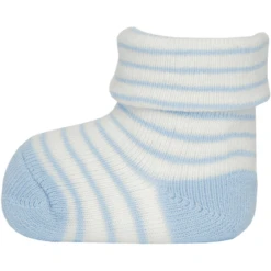 Ewers First Baby Socks Plush 6 Pack Bear Light Blue/White -Kleintje Luxe ewers first baby socks plush 6 pack bear light blue white a390893 3