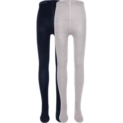 Ewers Kindermaillot 2-pack Uni Grijs/ Marine