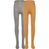 Ewers Kindermaillot 2-pack Uni Honing/grijs