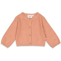 Feetje Cardigan Have A Nice Daisy Brique -Kleintje Luxe feetje cardigan have a nice daisy brique a346487 3