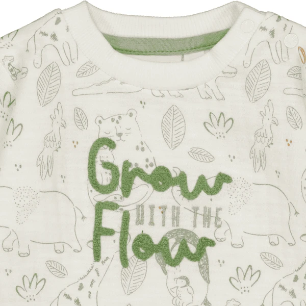 Feetje Feetje Sweatshirt Welcome Tot Earth Uit White 3 Feetje Feetje Sweatshirt Welcome Tot Earth Uit White - Afbeelding 3