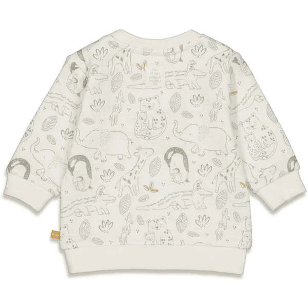 Feetje Feetje Sweatshirt Welcome Tot Earth Uit White 5 Feetje Feetje Sweatshirt Welcome Tot Earth Uit White - Afbeelding 5