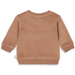 Feetje Fluwelen Sweatshirt Falling For You Zand -Kleintje Luxe feetje fluwelen sweatshirt falling for you zand a379418 4