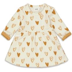 Feetje Jurk Forever Off White -Kleintje Luxe feetje jurk forever off white a371510 4