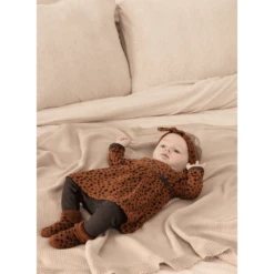 Feetje Jurk Wilde Bruin -Kleintje Luxe feetje jurk wilde bruin a371505 2
