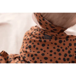 Feetje Jurk Wilde Bruin -Kleintje Luxe feetje jurk wilde bruin a371505 3