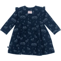 Feetje Kleed Sailor Girl Marine -Kleintje Luxe feetje kleed sailor girl marine a288752 3