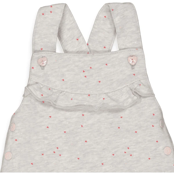 Feetje Korte Tuinbroek Sooo Cute Grijs Gemêleerd 3 Feetje Korte Tuinbroek Sooo Cute Grijs Gemêleerd - Afbeelding 3