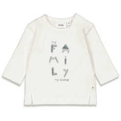 Feetje Lange Mouw Shirt Familie Uit White -Kleintje Luxe feetje lange mouw shirt familie uit white a379488 4