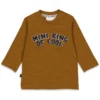 Feetje Lange Mouw Shirt Mini King Of Cool Camel